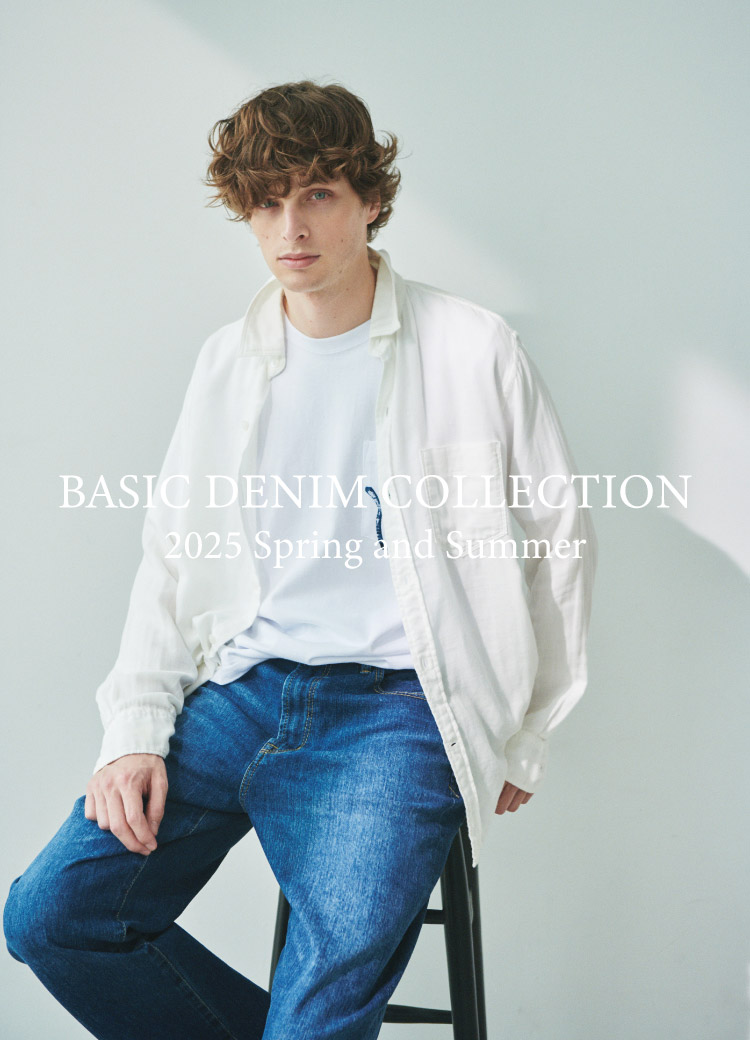 25SS Mens Basic Denim