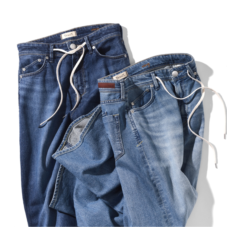 思わず穿きたくなるソフトな新感覚デニム