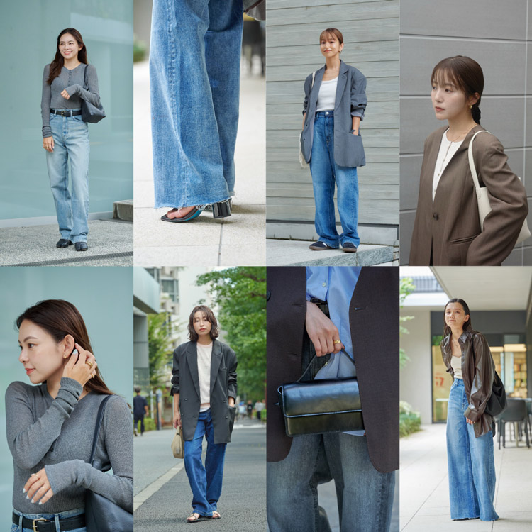 DENIM SNAP "UNDER156cm"